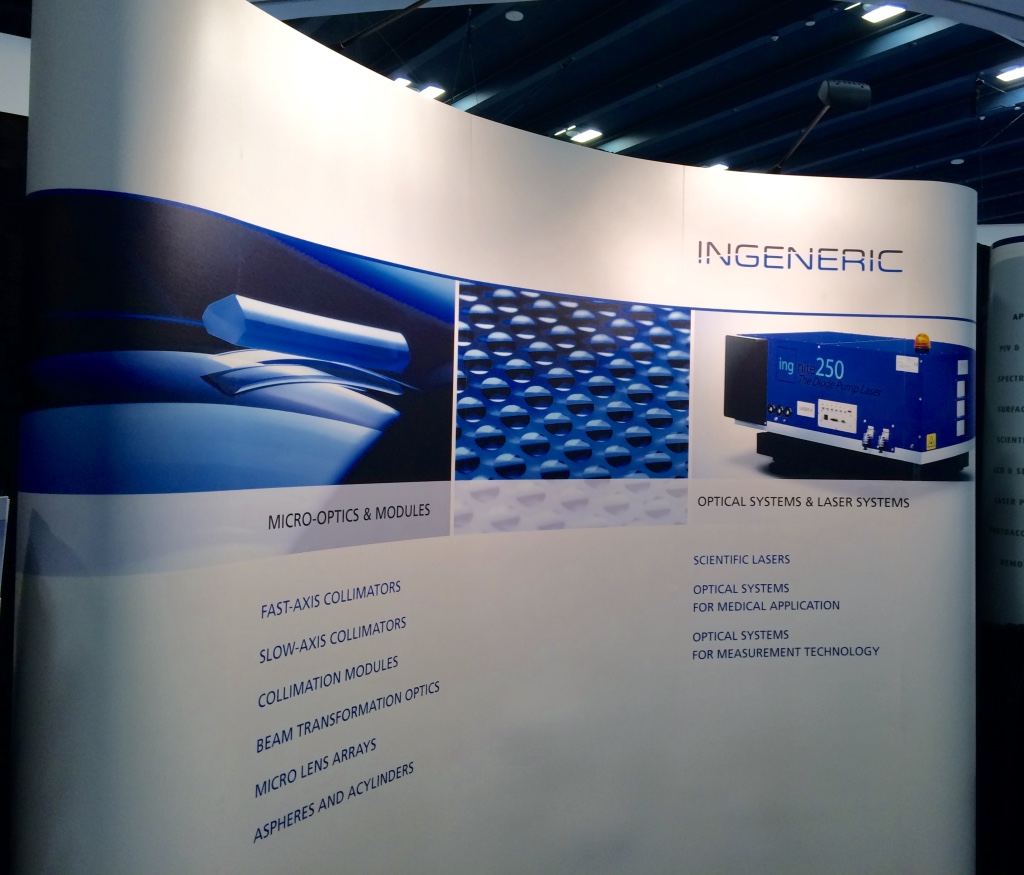 Photonics West 2016 Messestand