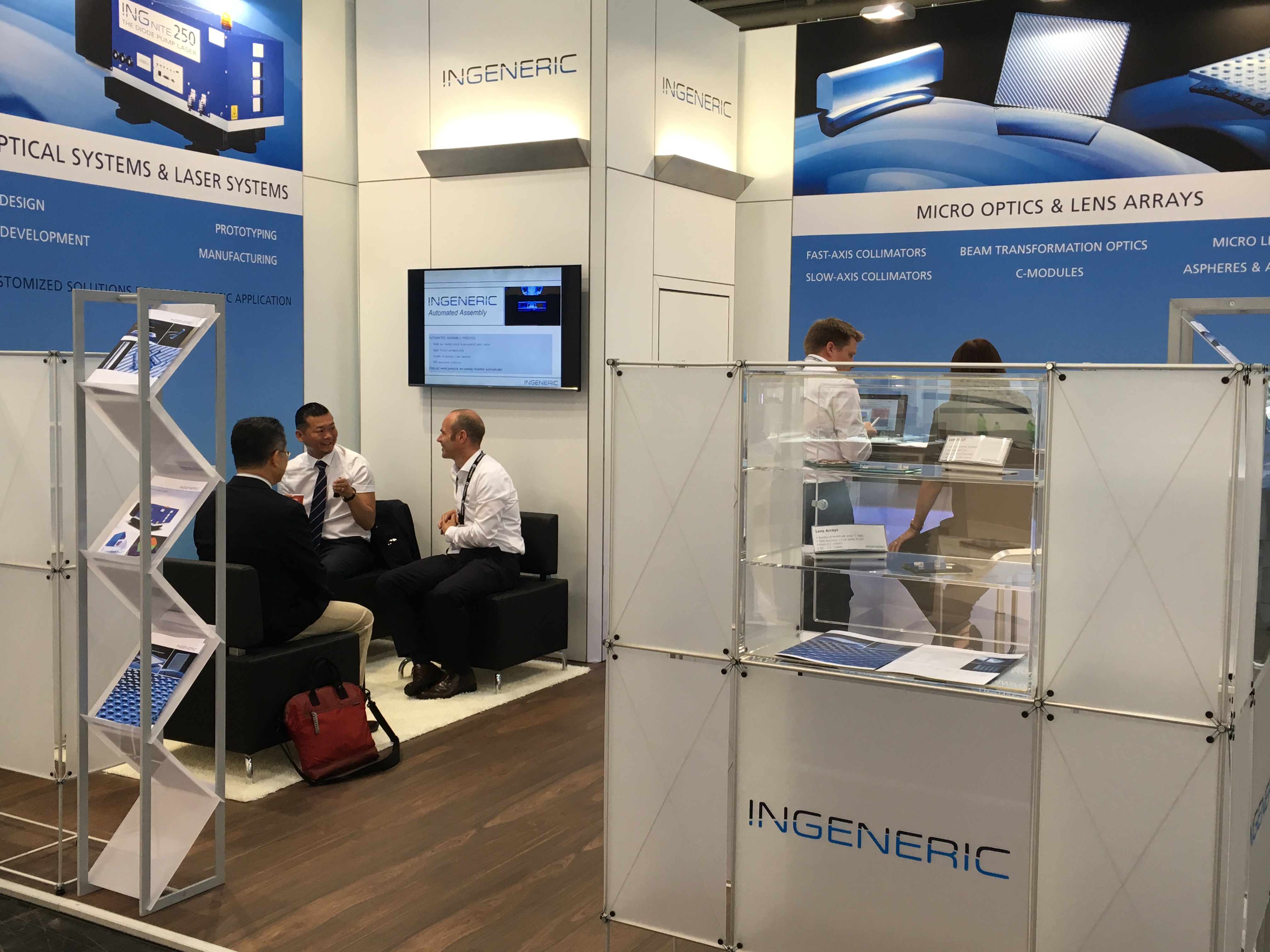 Laser World of Photonics Messestand